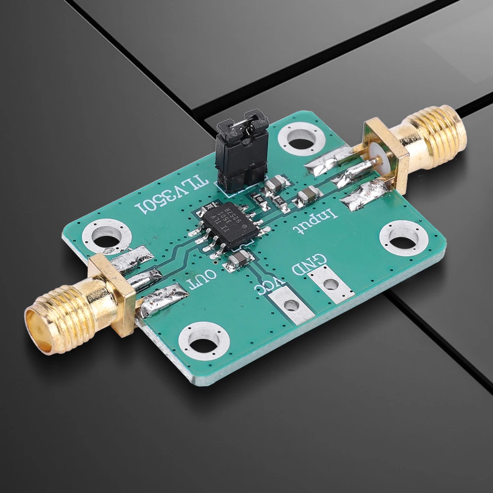 Bandwidth RF Mixer Module DC 2.7-5V TLV3501 High Frequency Transducer 1Hz--120MHz Frequency Meter Board High Speed