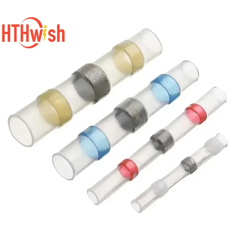 

5/10/15/20Pcs Waterproof Solder Seal Heat Connector Shrink Butt Connectors Lug Terminals Electrical Wire Car Insulated Terminal