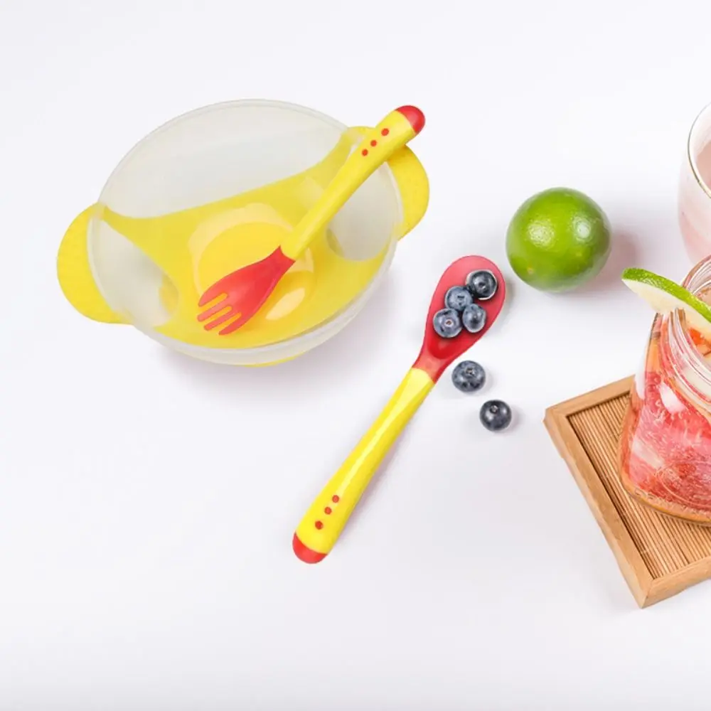 Portable Safety Baby Suction Cup Bowl Anti-fall Soft Baby Feeding Bowl PP Food Grade Eating Food Bowl Tableware