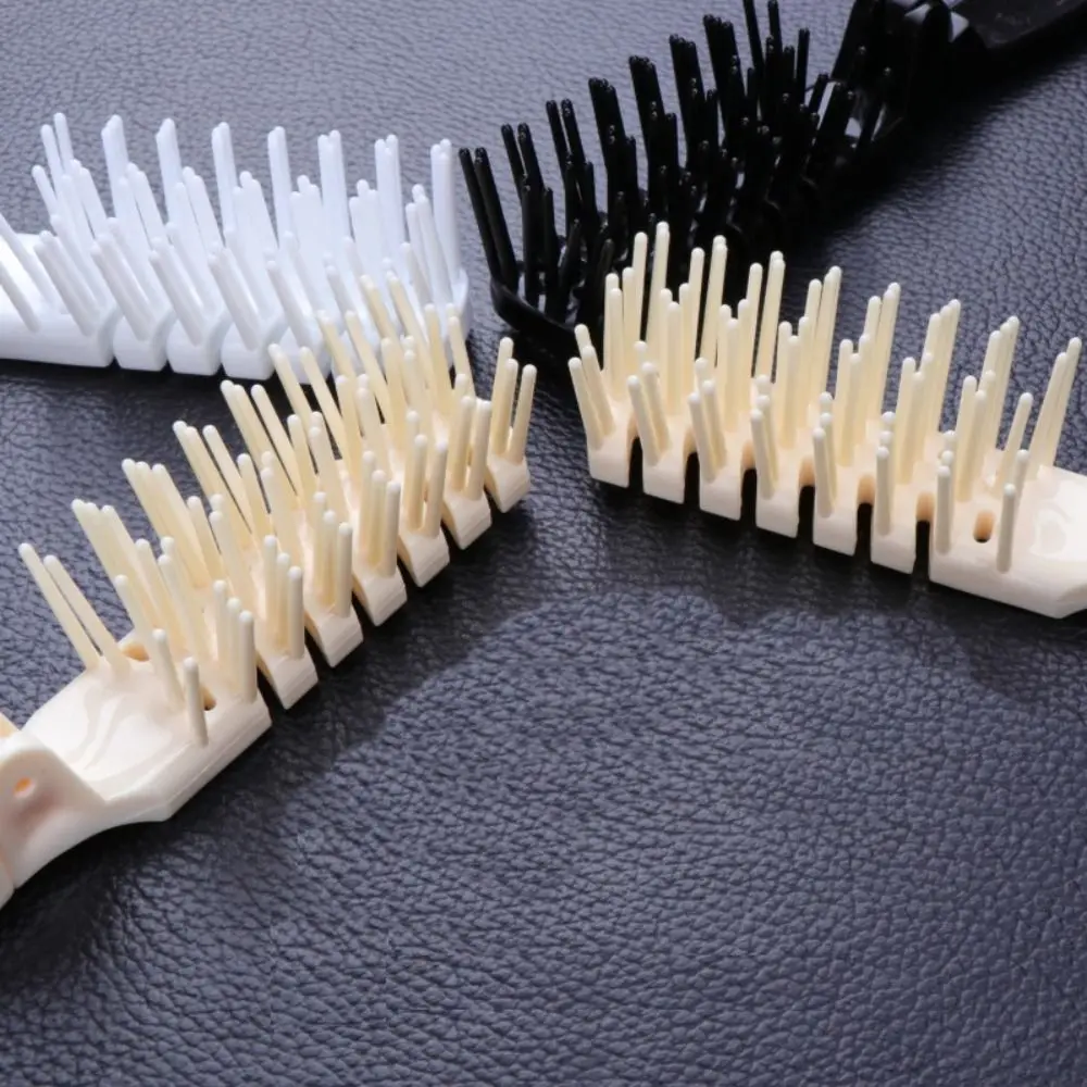 Creative Foldable Folding Comb Hair Salon Comfortable Hair Cutting Portable Plastic Styling Tool