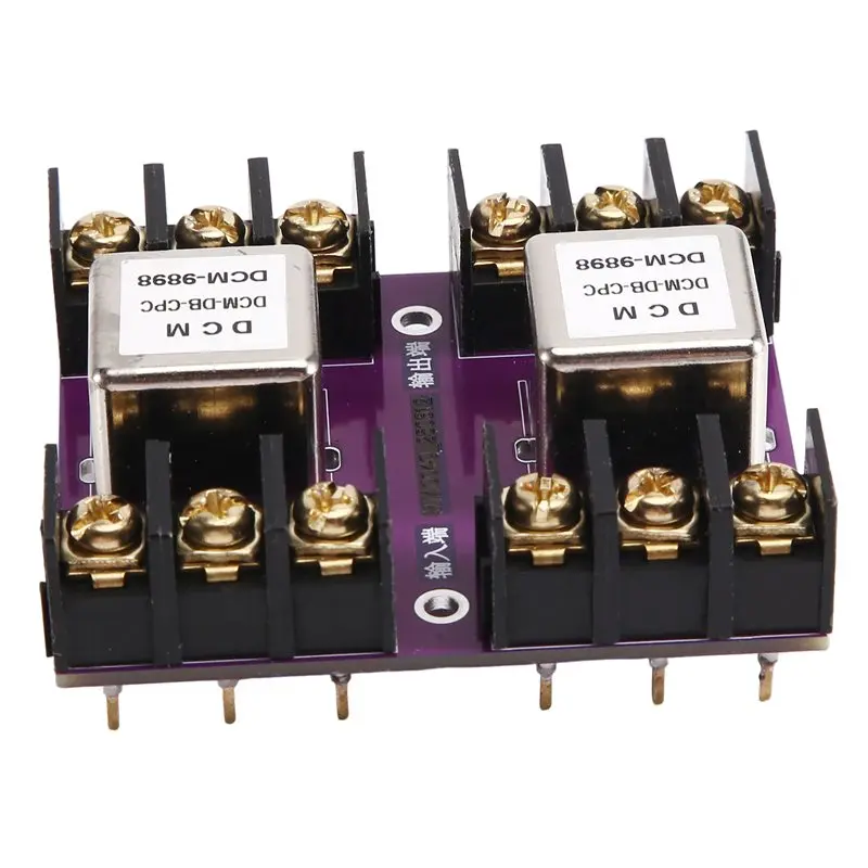 AT51-DCM-9898 Balanced And Unbalanced Conversion Audio Isolator Permalloy 600:600 20Hz-20Khz Audio Isolation Transformer 6