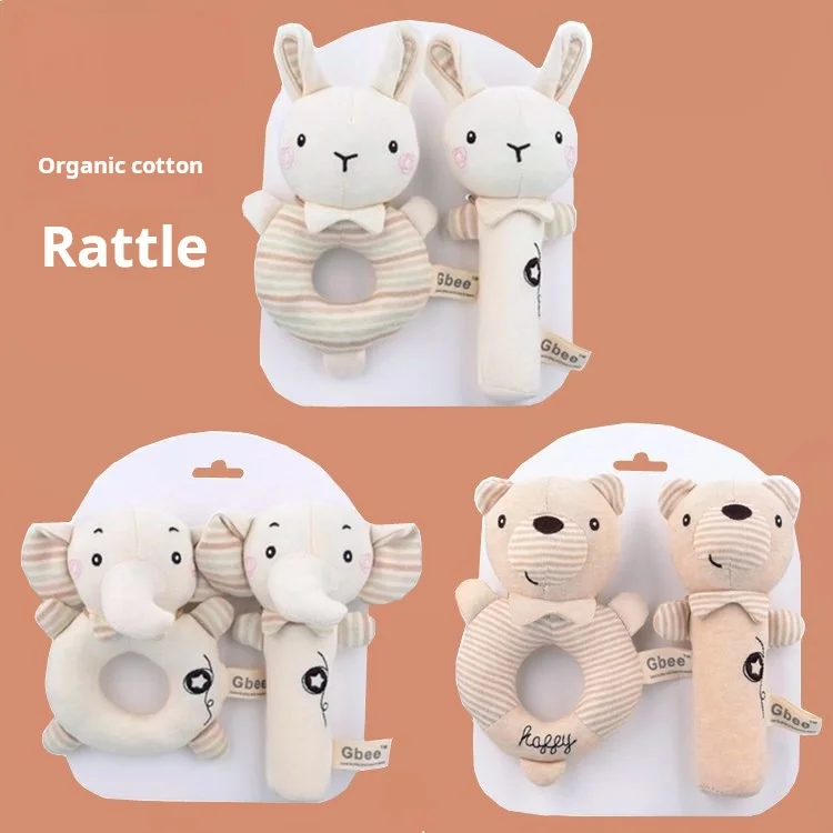 

Infant handbell plush toys early education animal round handbell doll baby comfort toy baby accessories baby stuff Babies toy