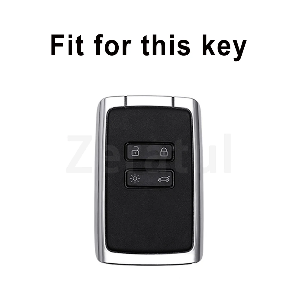 TPU หนังฝาครอบรถสําหรับ Renault Kadjar Captur Megane Talisman Espace Clio Zoe Koleos Scenic 4 Arkana Dacia Sandero