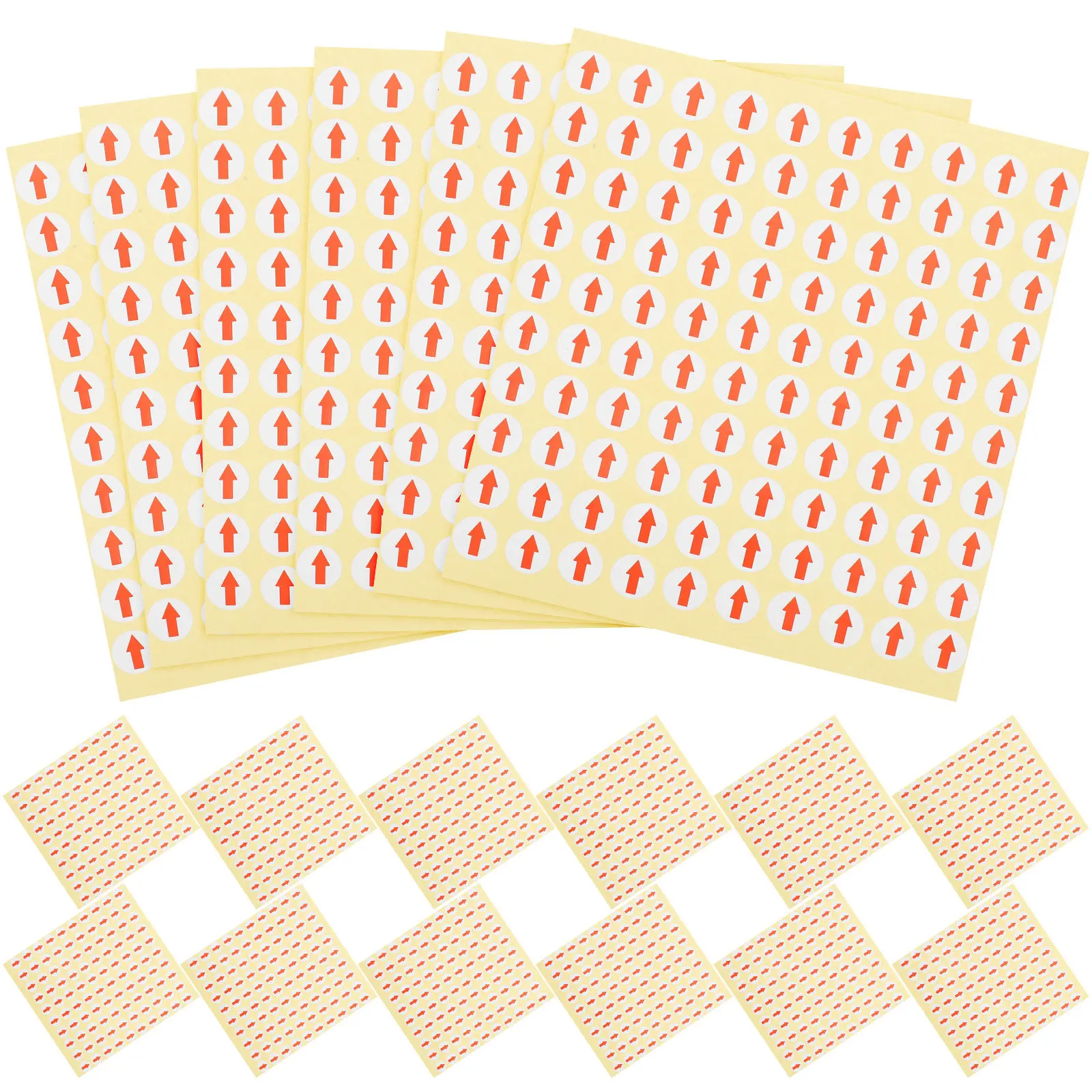 

3200 шт. красных этикеток-стрелок 10 мм, яркие цветные самоклеящиеся стикеры для индикации дефектов при проверке продукции, съемные, маленькие