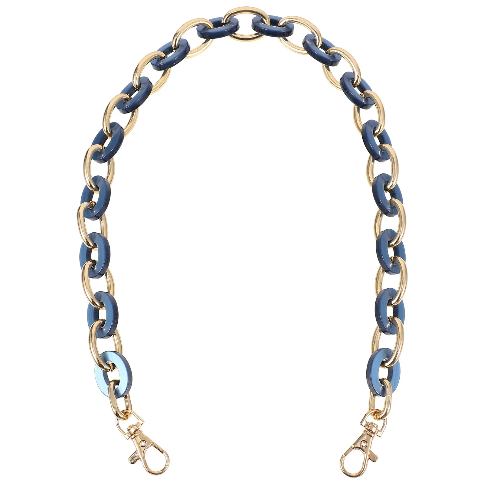 

1 шт. Сменный ремешок-цепочка из смолы для сумки, декоративный съемный универсальный модный аксессуар, легкий и портативный