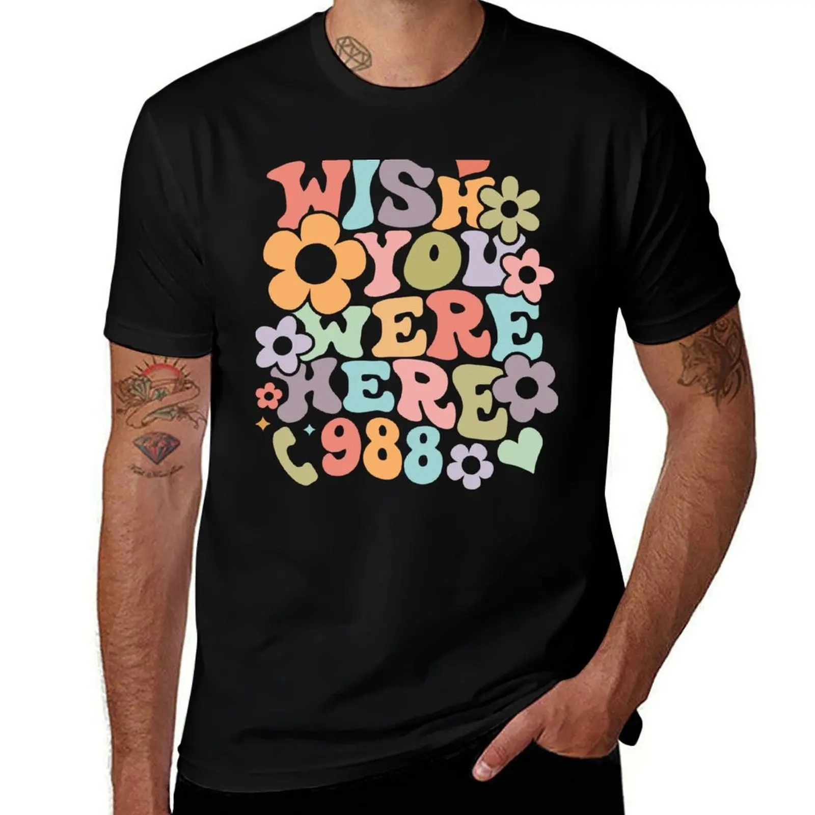 Wish You Were Here / mental health matters T-Shirt Holiday Vacation Tee Shirt T-Shirt