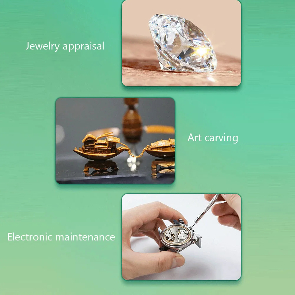 3-in-1-Digitalmikroskopkamera mit Ständer, tragbares elektronisches Mikroskop zum Löten, LED-Lupe, Typ C, USB, Android