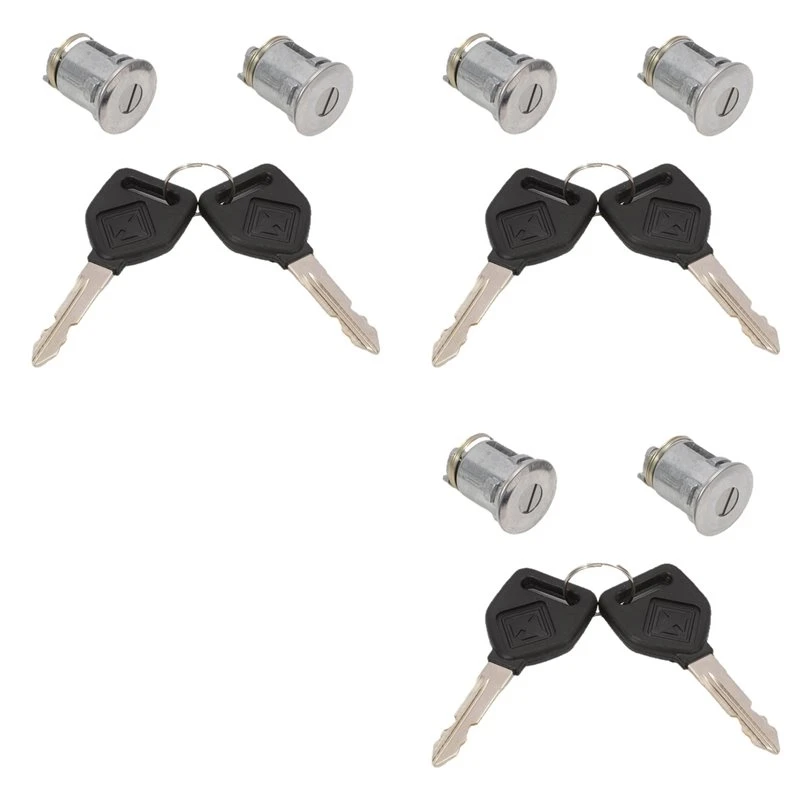 Best-Selling 3 Set Door Lock Cylinder Kit For Freightliner FLD 112 120 Century Cascadia Classic