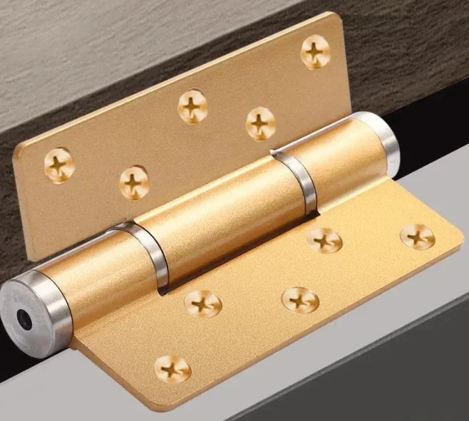 1Pc Buffering hydraulic hinge invisible door hinge background door automatic door closers child and mother hinge damper hinges