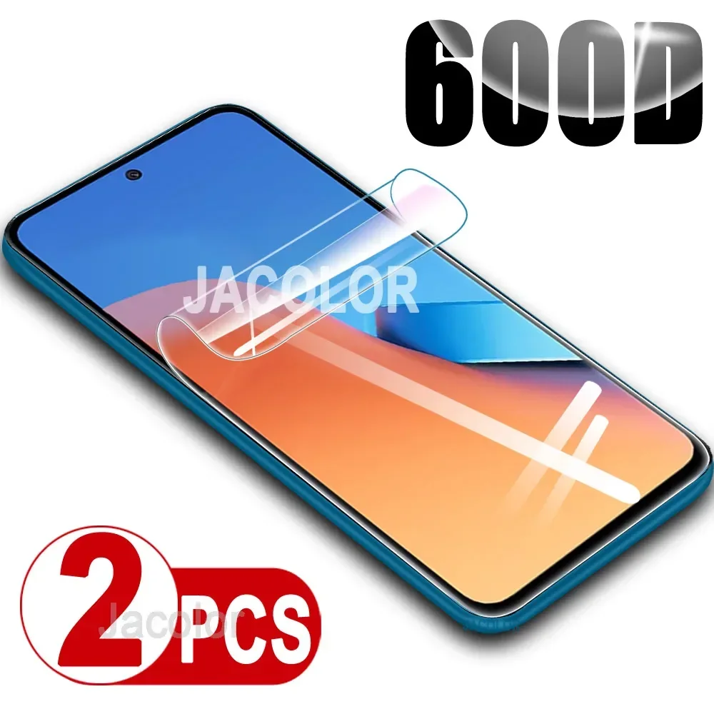 2pcs Hydrogel Film For Xiaomi Redmi 12 5G 11 Prime Phone Cover Gel Screen Protector Xiaomy For Redmi 11Prime Redmi12 Redmi11 5 G