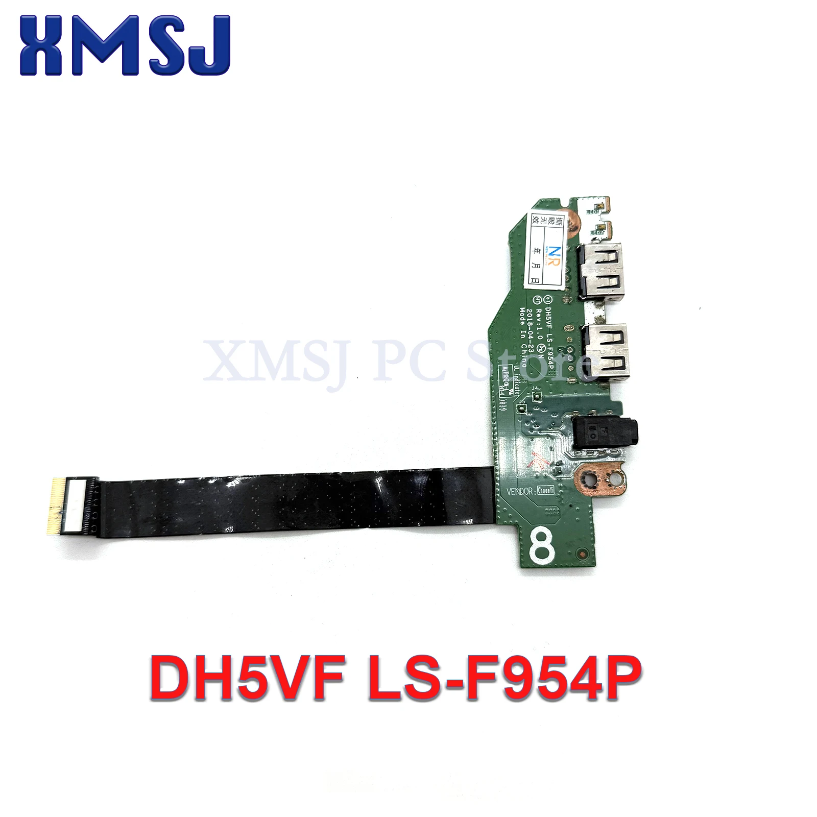 

DH5VF LS-F954P USB Audio Board For ACER Nitro 5 AN515-51 AN515-52 AN515-53 A715-71G A715-72G For Predato Helios 300 PH315-51