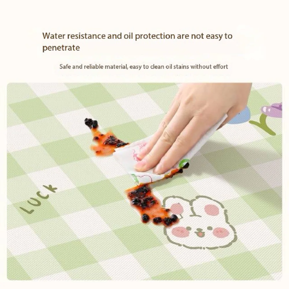 Waterproof Oilproof PVC Tablecloth, Square Table Cover for Dining Kitchen, Washable Heat Resistant, Ins Style for Home Decor