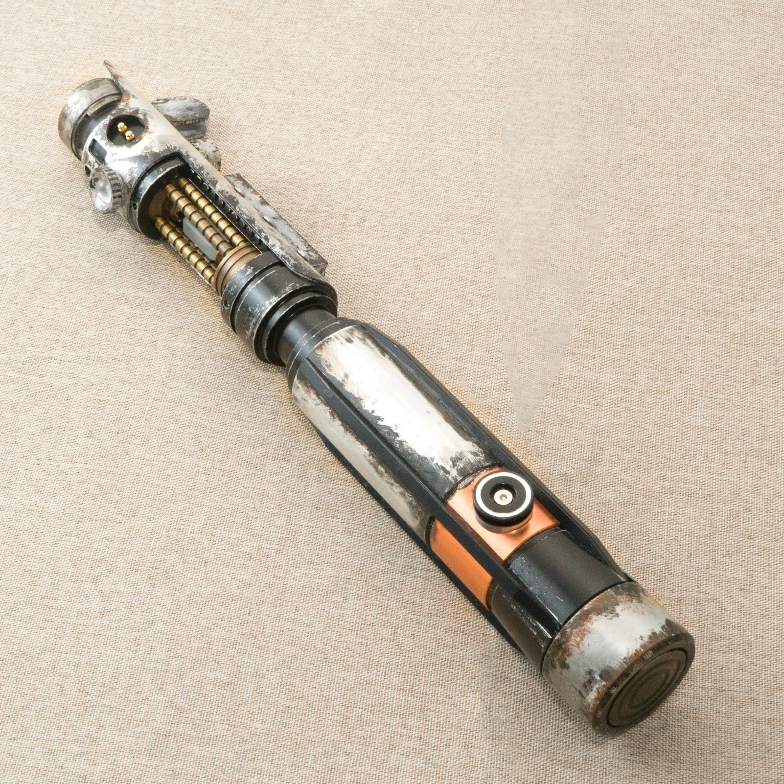 Starkiller Proffie V3.9 Weathered limited Neo Pixel Lightsabers Smooth Swing Metal Handle Cosplay Laser Sword Crystal Chamber