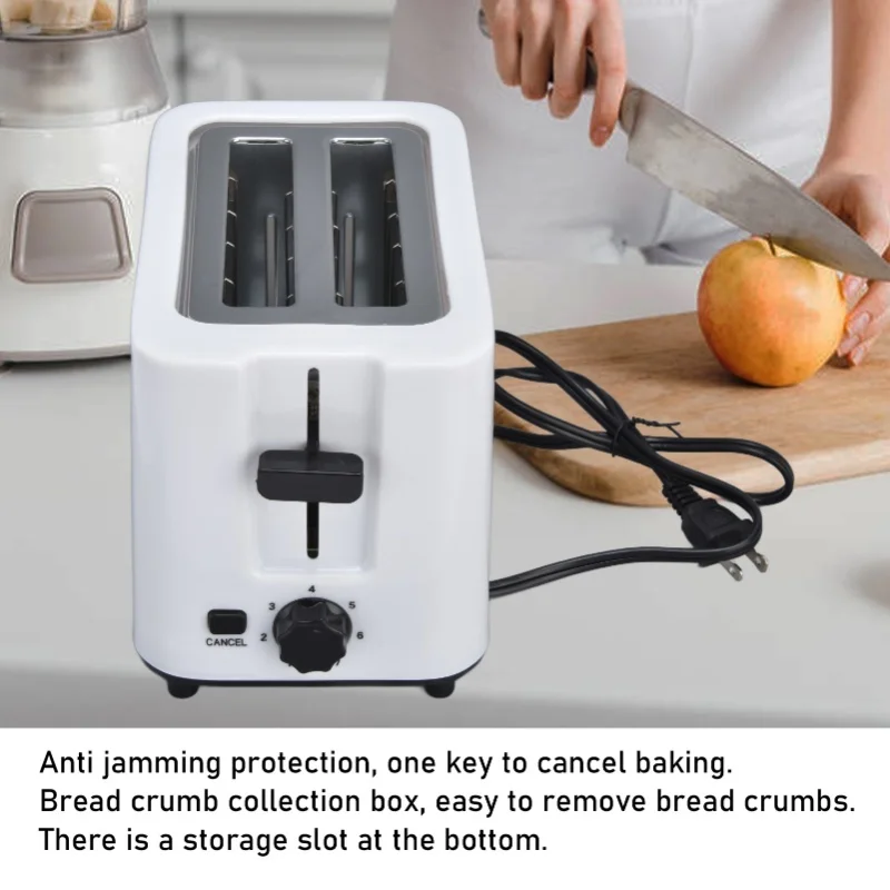 2-Slice Wide Slot Mini Toaster 2