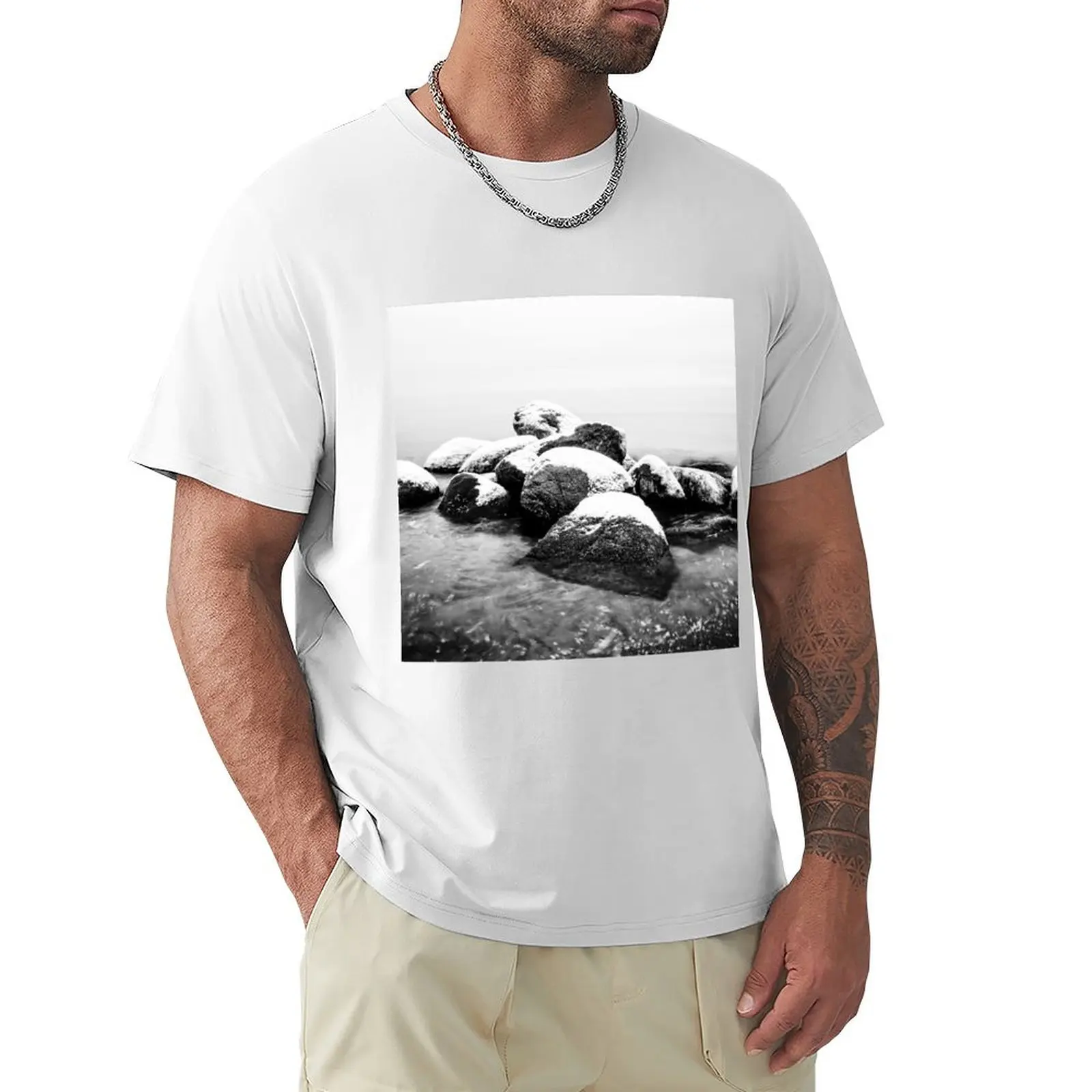 

Beach Lubmin - Winter Study III T-Shirt summer top heavyweights designer t shirt men