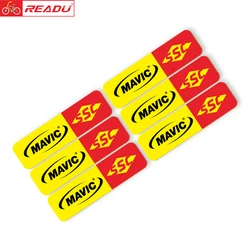 6pcs mavic ssc Road Bike Wheel Sticker Bicycle Wheel Decals Hub Stickers Wheels Decals Rim Stickers Bike Stickers