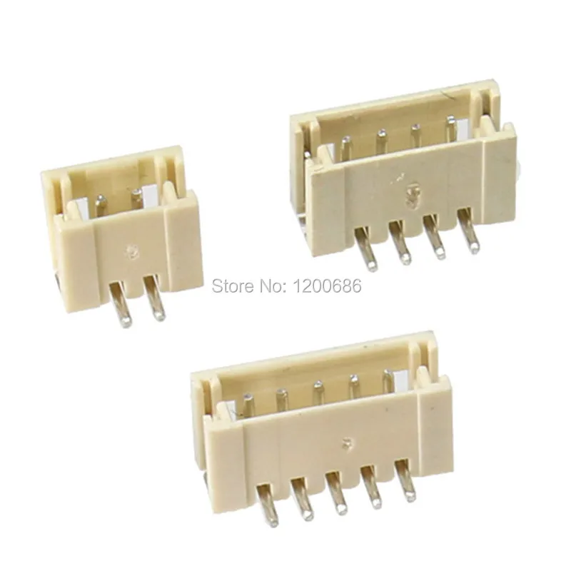 

Jst1.25 0.049" 51021 Series 1.25MM 1.25 male Right Angle 90 degree SMD Connector Terminal Socket 2 3 4 6 10-Pin Connector Plug