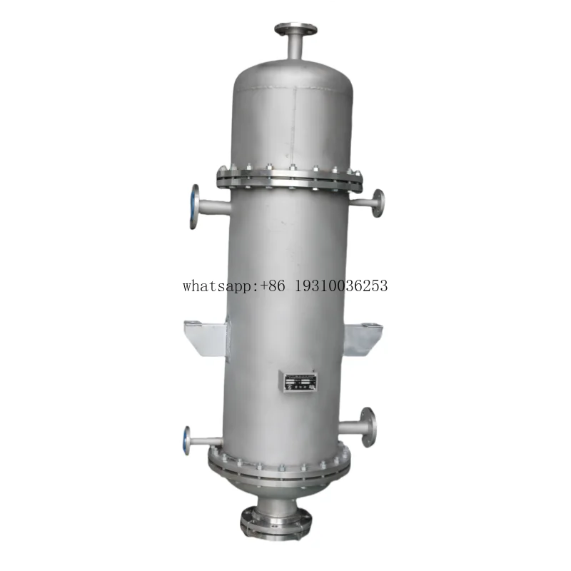 

Water To Water Cooled Heat Recovery Condenser Evaporator Shell And Tube Heat Exchanger