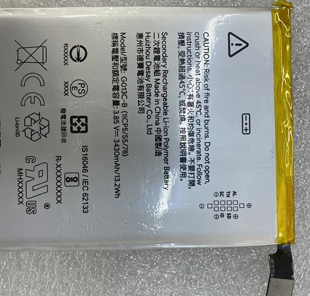 Per Google/Google Pixel3 XL Batteria Pixel3 G013C-B Nuova batteria