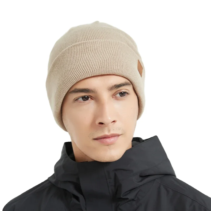 Outdoor Hiking Windproof Snow Hat, Breathable, Knitted and Flanged, Breathable, Men and Women, DH30509