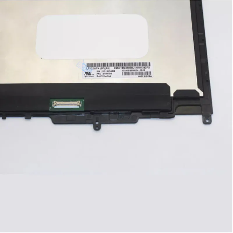 Imagem -03 - For For para Lenovo Thinkpad X380 Yoga X380 Display Lcd Tela de Toque Digitador Assembléia Lp133wf4-spa5 M133nwf r3 1920*1080 30pin 13.3