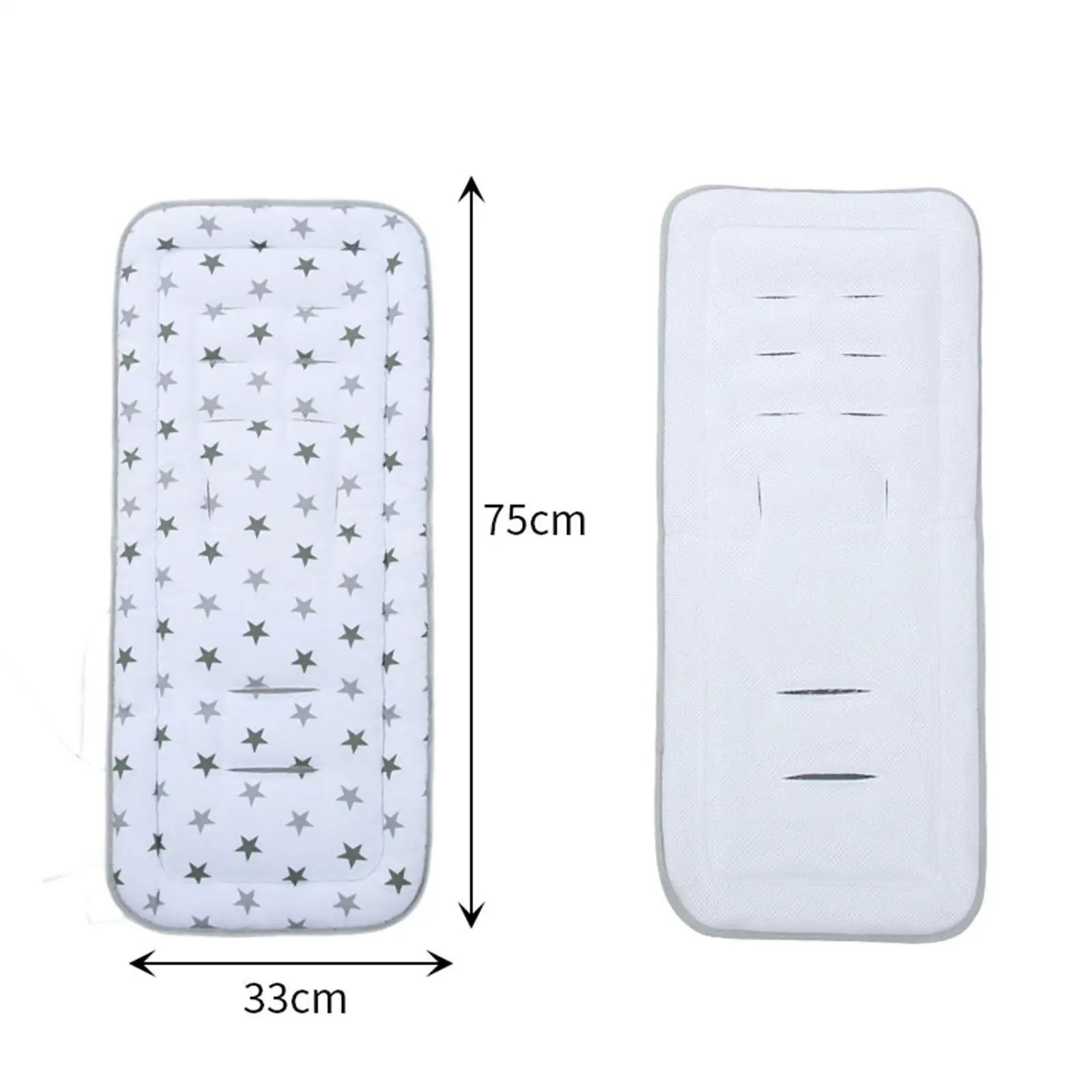 Baby Stroller Cushion Comfortable Thicken Liner Mat for Car Pram Infants