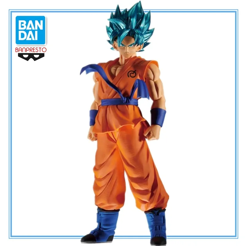 

In Stock Original BANDAI BANPRESTO Dragon Ball Super Saiyan Blue Anime Character Model Collection Desktop Decoration Toys Gifts