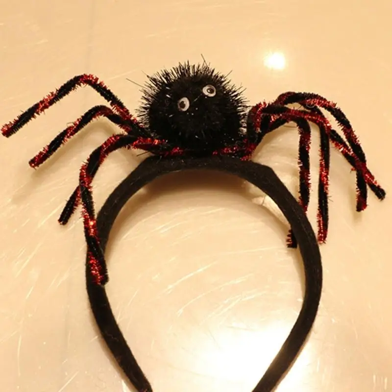 العناكب الدبالية دبوس معصم المعصم 3pcs مجموعة أزياء هالوين