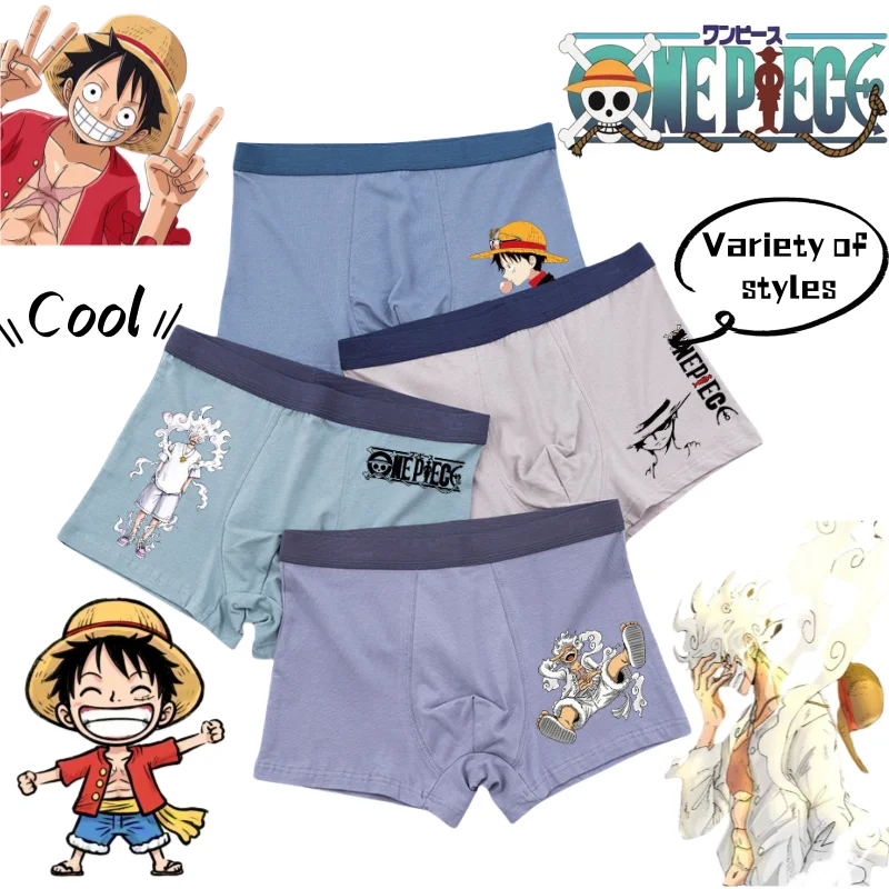 

Monkey D Luffy Tony Tony Chopper Cool Creative Personality Minimalist Peripherals Student Cotton Soft Breathable Panties Boxers