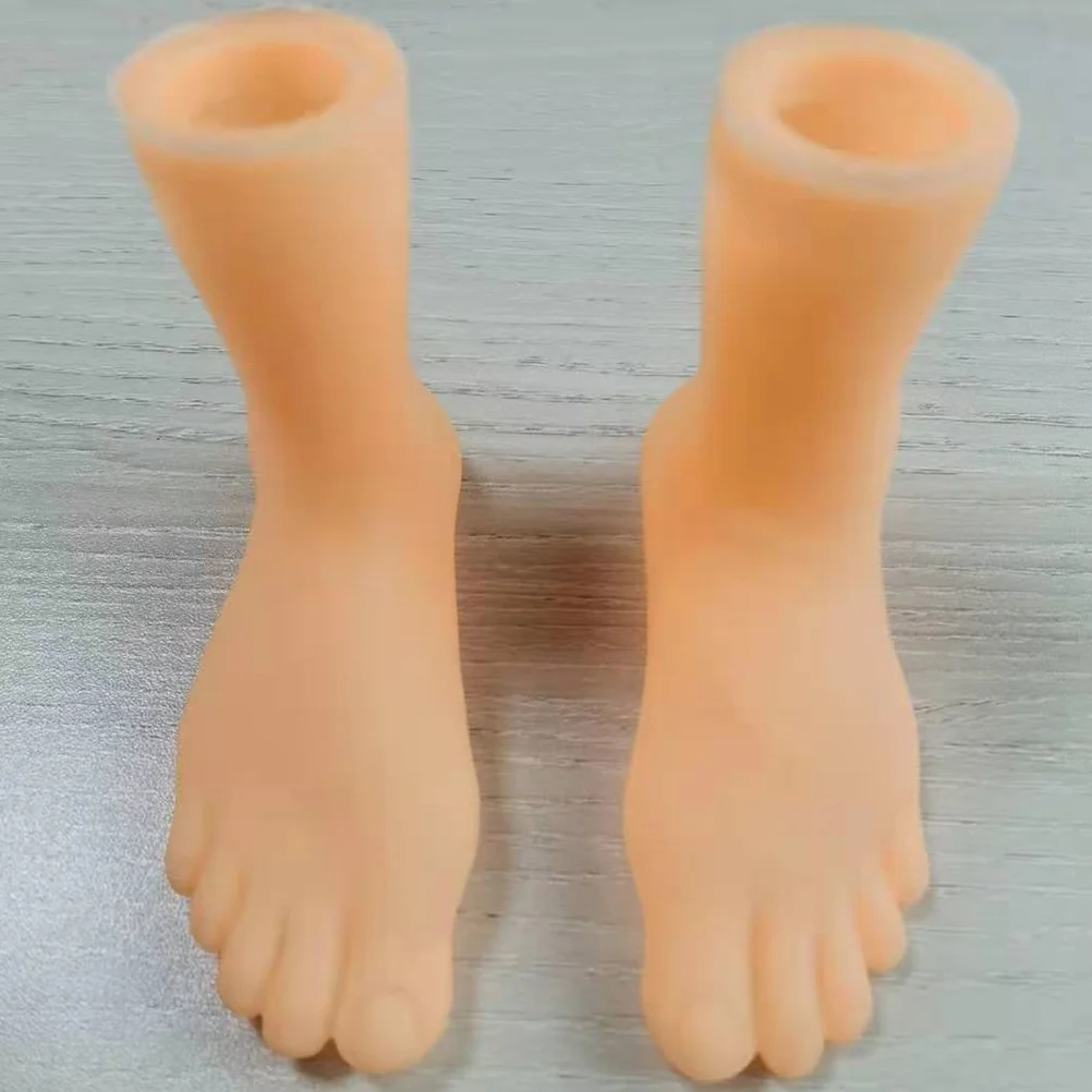 Botas de dedo fantoches para crianças brinquedos educativos bebês interativos suprimentos para pés esquerda e direita os marionetes