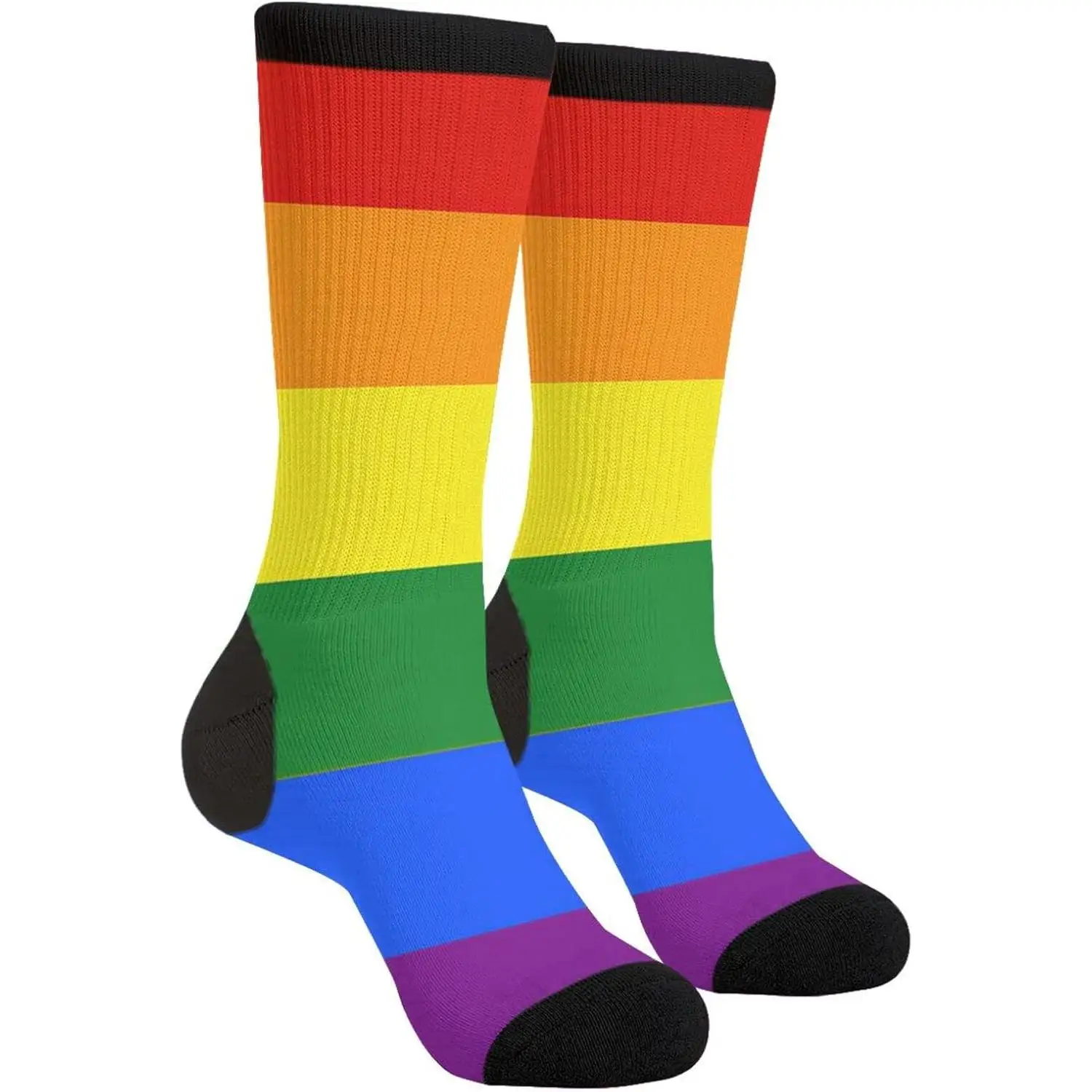 

Casual Funny Funky Novelty Socks For Men Women Novelty Hip-Hop Trend Print Socks Retro Style Breathable Non-slip Sports Socks