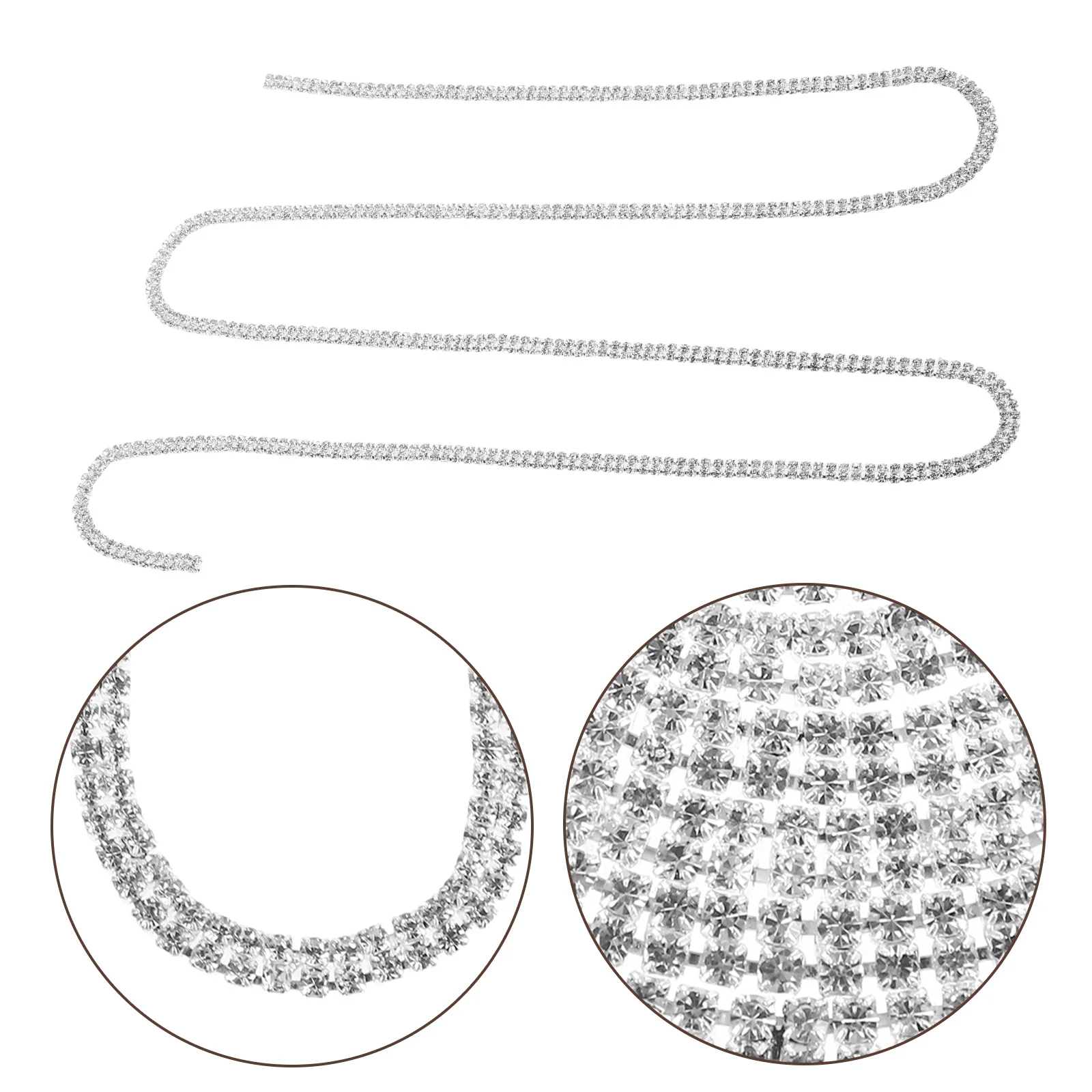 

Water Drill Claw Chain Multi-Function Rhinestone Trim For Diy Clothing Accessories Craft Supply Decorative Chain