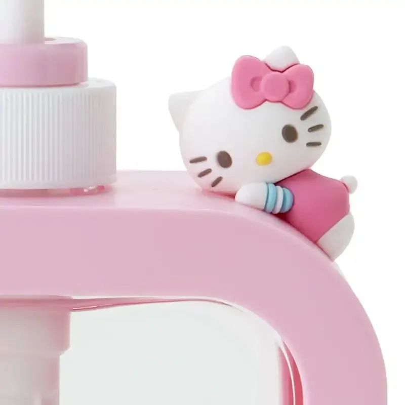 Sanrio Kitty Melody Hand Soap Shower Gel Shampoo Detergent Outing Travel Dispenser Empty Bottle Bathroom Kitchen Storage Basket