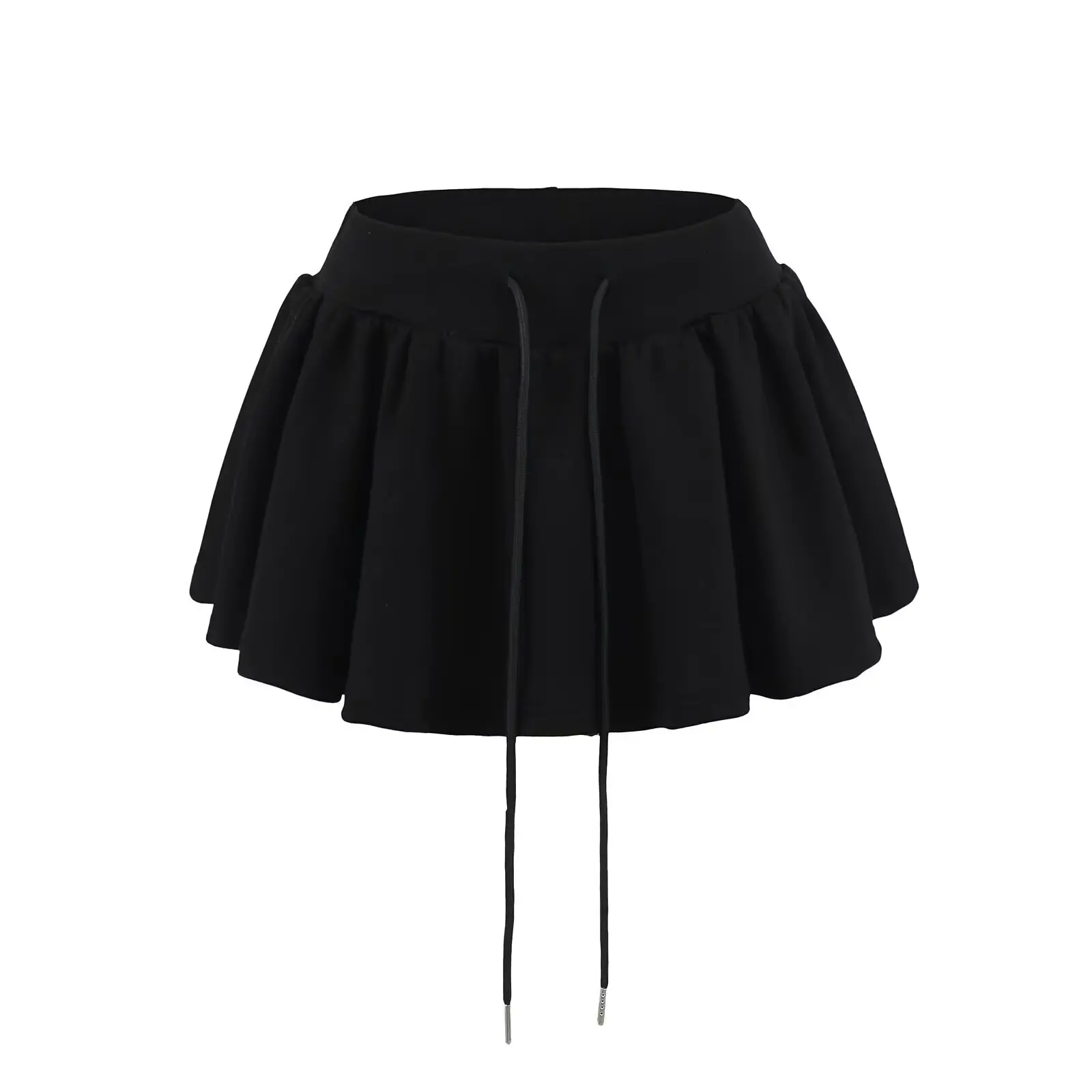 Lage Taille Dstring Ballet Sle ort Rok vrouwen Zomer Veelzijdige Afslanken Anti-Licht A-lijn f-lengte Rok