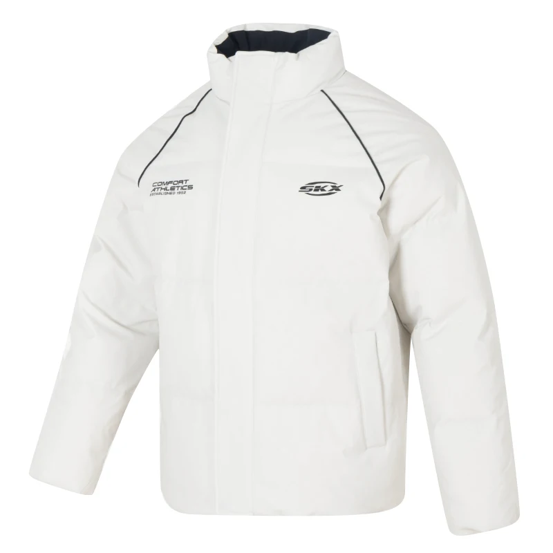 

Skechers Unisex down Jacket Windproof and Water-Repellent Woven Short down Jacket P424U041-01Nj