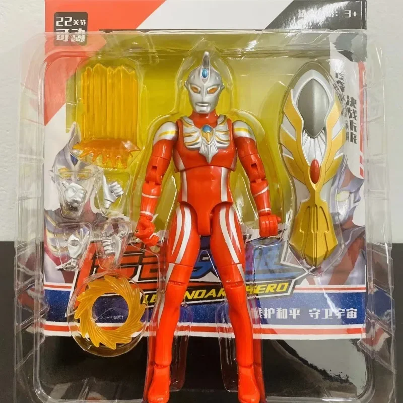 18cm Combination Ultraman Zero Belial Atrocious Dark Zagi Glitter Trigger Eternity Action Figures Collection Model Toys Gifts