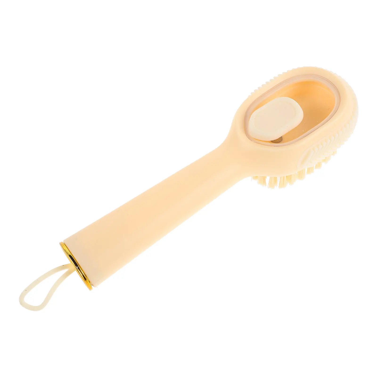 

Shoe Cleaner Brush Press to Dispense Liquid Multifunctional Soft Bristles for Shoes Clothes Boots Sneakers Laundry Cleaning