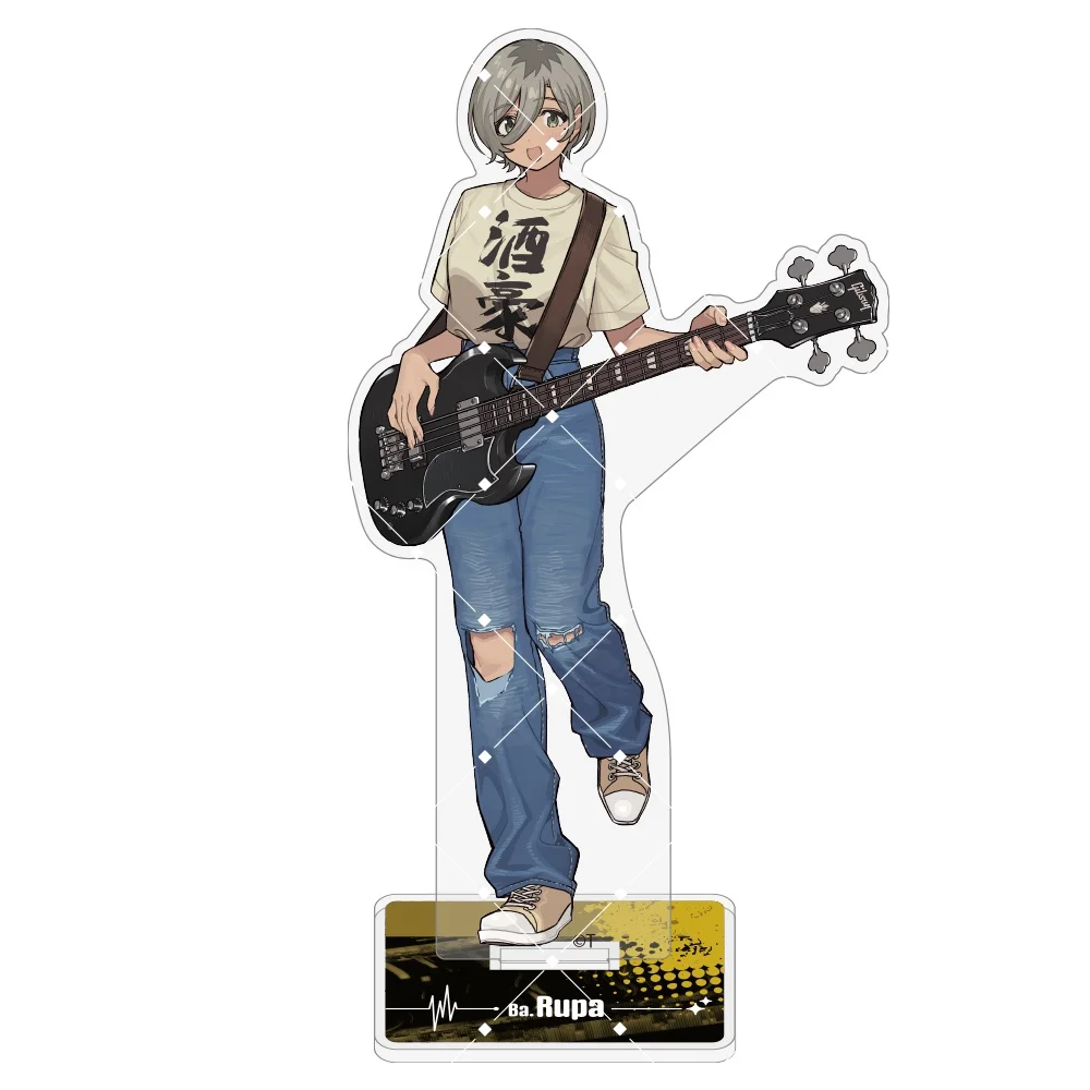 Anime Girls Band Cry 15cm Acrylic Stand Nina Momoka Subaru Tomo Rupa  Figure Decor Desk Display Gift keychain view 4