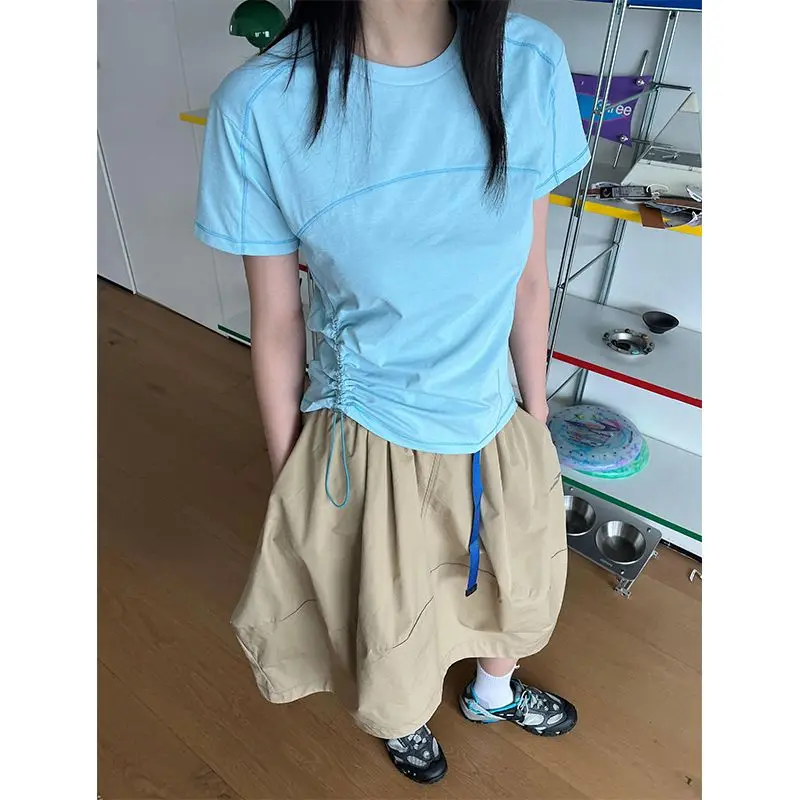 Short Sleeve T-Shirt Summer Running Sports Casual Suck 2026 New