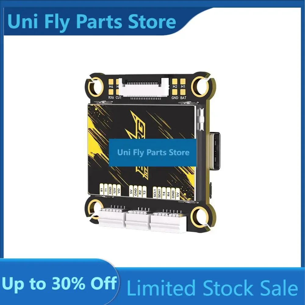 UniFly IFlight BLITZ H7 Flight Controller 30.5×30.5 STM32H743 Dual ICM42688 Gyro 4-12S LiHV 7 UART Betaflight FPV Drone Spare Pa