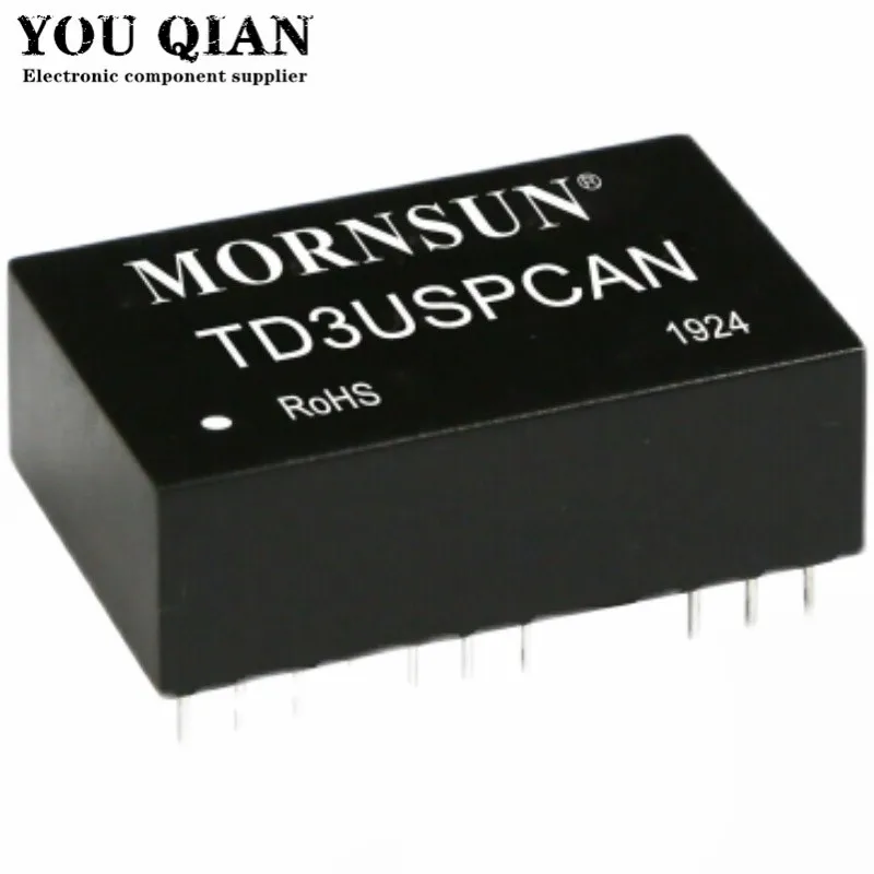 1PCS/LOT 100% new original TD3USPCAN TD5USPCAN Isolated UART / SPI to can module 1 ord