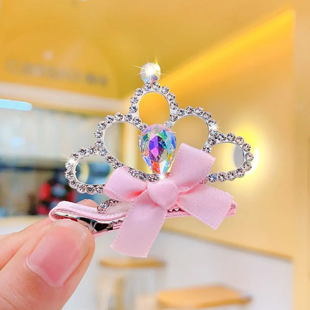 แฟชั่นน่ารัก Rhinestone Star กระต่ายหูสาว Headdress อุปกรณ์เสริมผมเด็ก Hairpin Headwear โบว์ผมคลิป