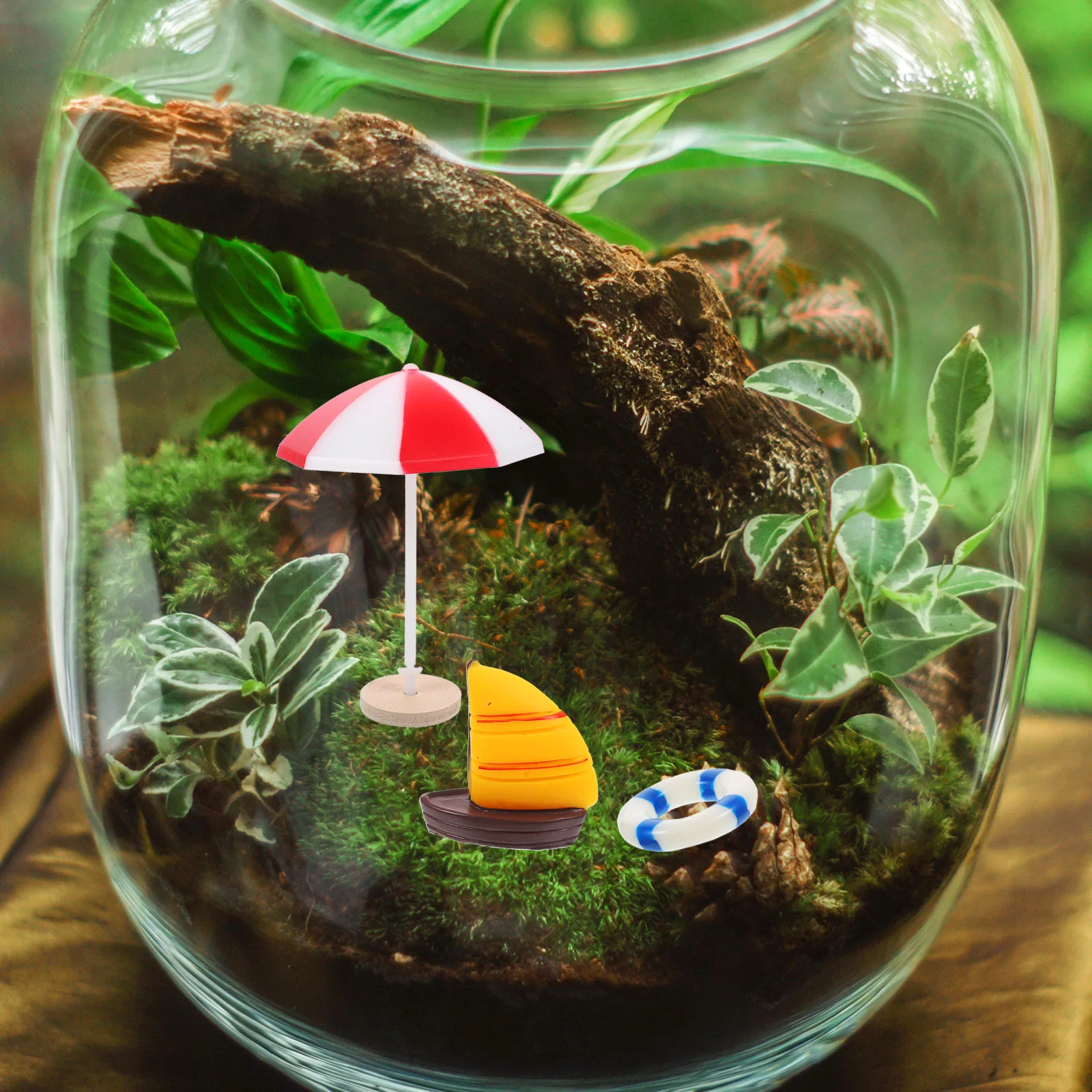 

Coastal Room Decor Dollhouse Accessories The Summer Miniature Landscape Decoration Child Beach