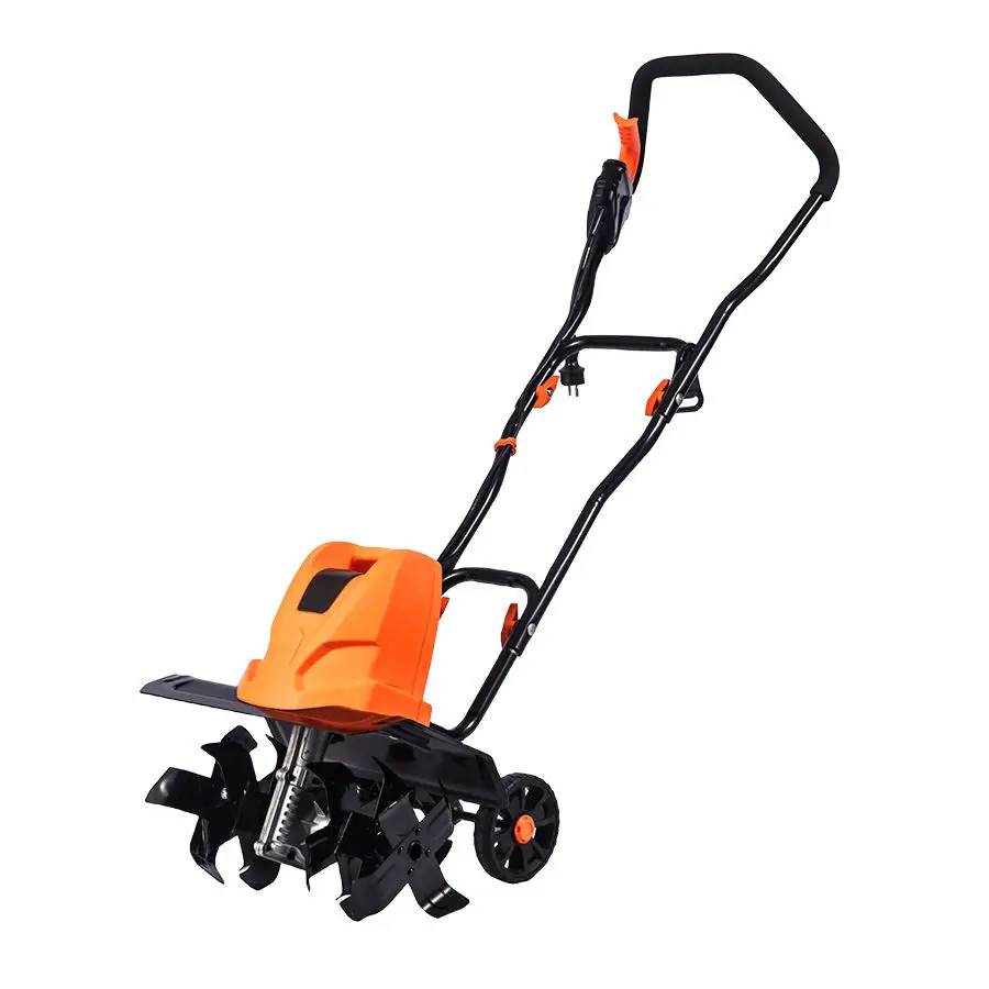 1500w Electric Agricultural Tiller Machine Agricultural 205mm Blade Length Rotary Electric Machine Farm Tiller