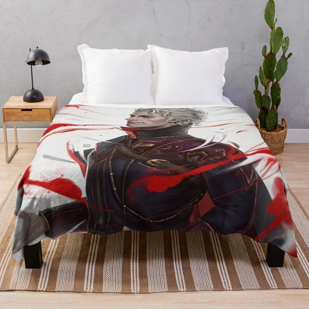

Baldurs Gate 3 Throw Blanket Designers Cute Fluffy Softs Blankets