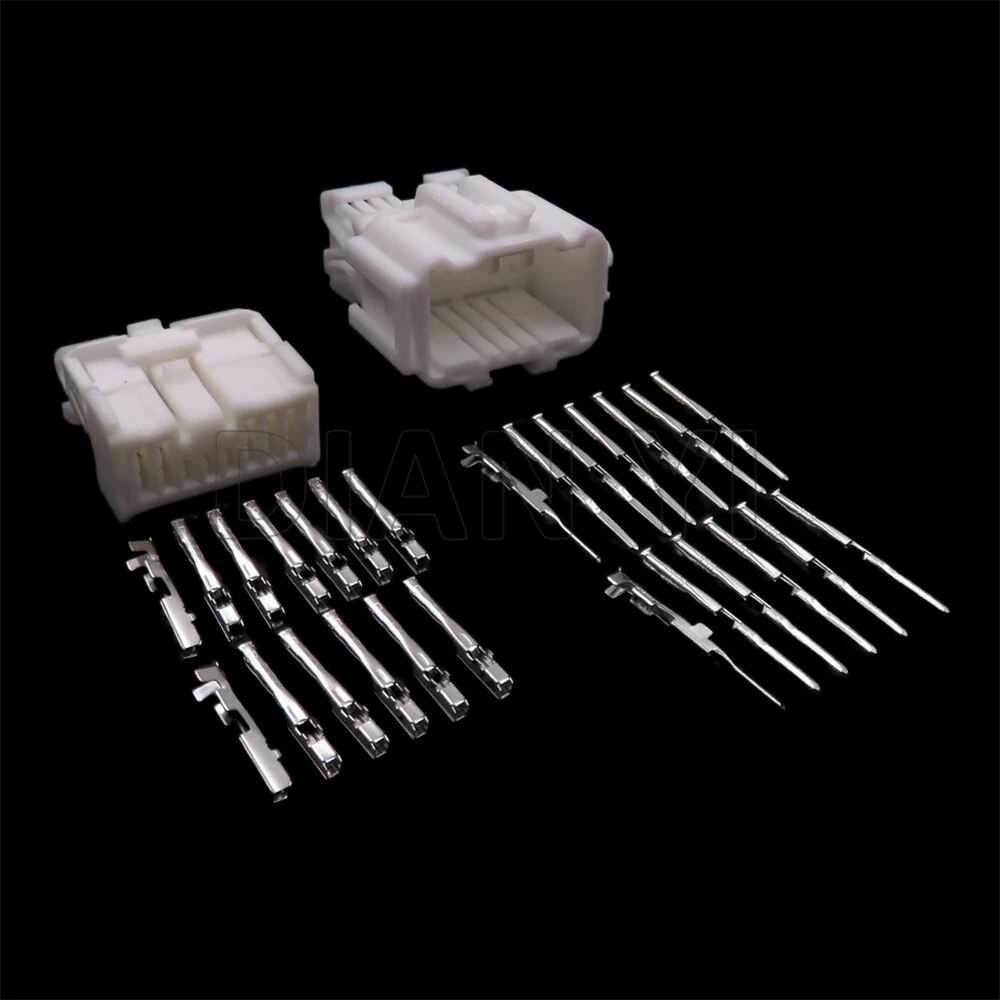 1 Set 13 Way Auto Unsealed Connectors with Cables AC Assembly Auto Male Female Wiring Harness Socket 6098-2788 6098-2784