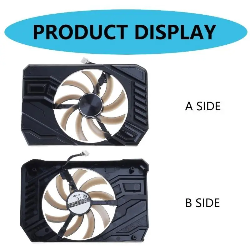 

652F Cooling Graphics Fan 85mm 4PIN for GTX1660 2060 StormX Cooling Fan Management