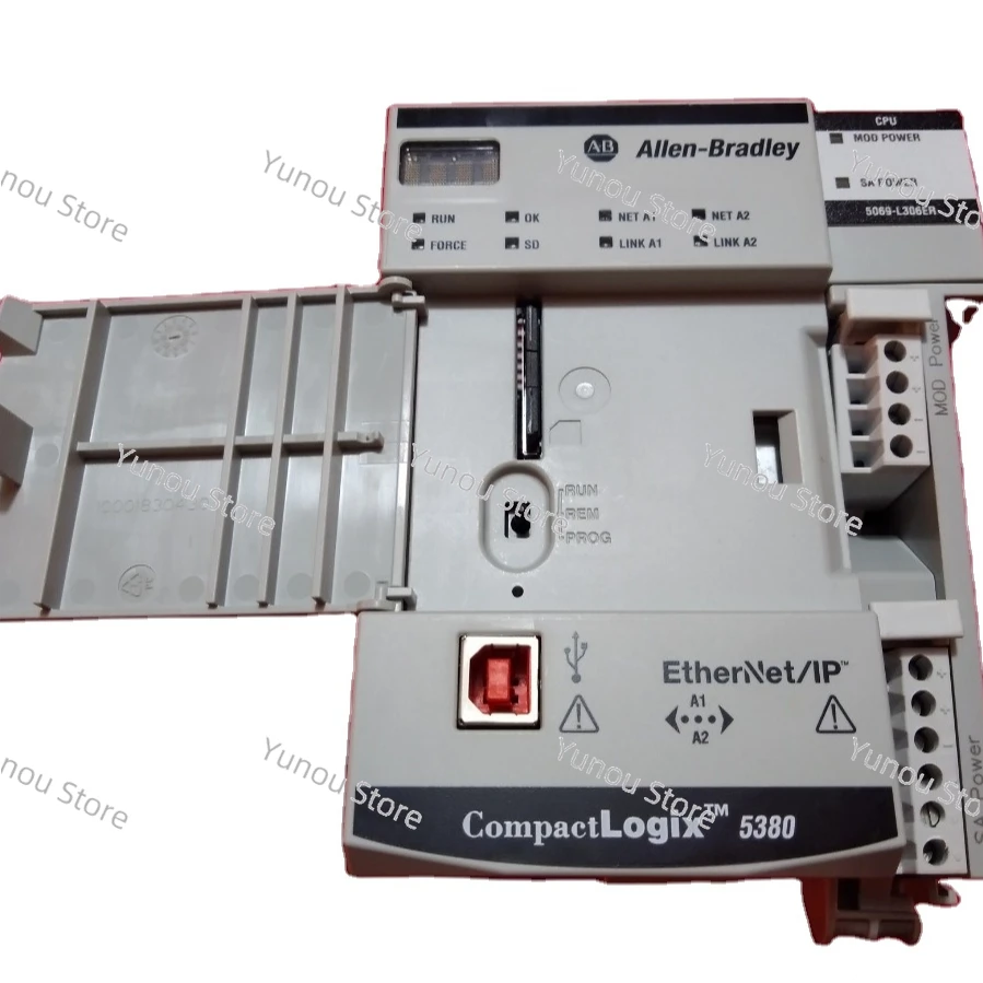 5069L306ER LOGIX 5000 COMPACTLOGIX 5380 Dual Channel Ethernet/IP 0.6 MB RAM 8 Local I/O Expansion (maximum)