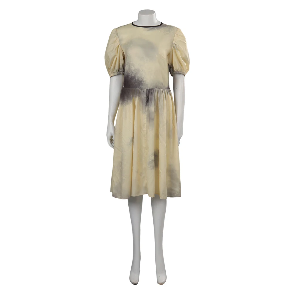 Costume de Cosplay de l'Exorciste de Katherine pour Fille, Robe Imprimée, Tenue d'Halloween, Carnaval, ixImbibée