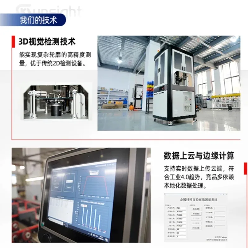 High-Speed Automatic Diameter Gauge – Ultra-Precision Dynamic Measurement for Wire, Cable & Tube
